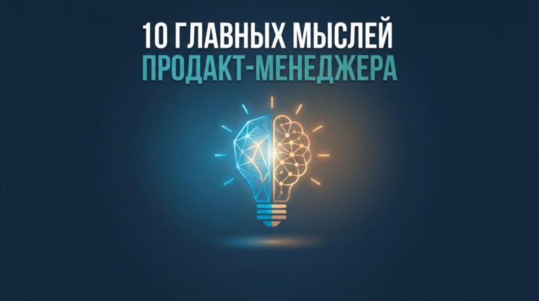 10 главных мыслей, которые должен понимать каждый продакт-менеджер